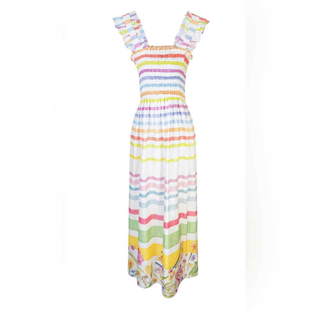 NWT Smockingbird in bloom ladies dress xs